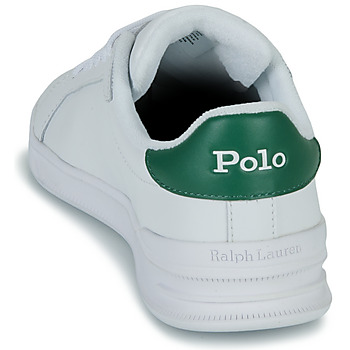 Polo Ralph Lauren HRT CRT CL-SNEAKERS-HIGH TOP LACE Bianco / Verde