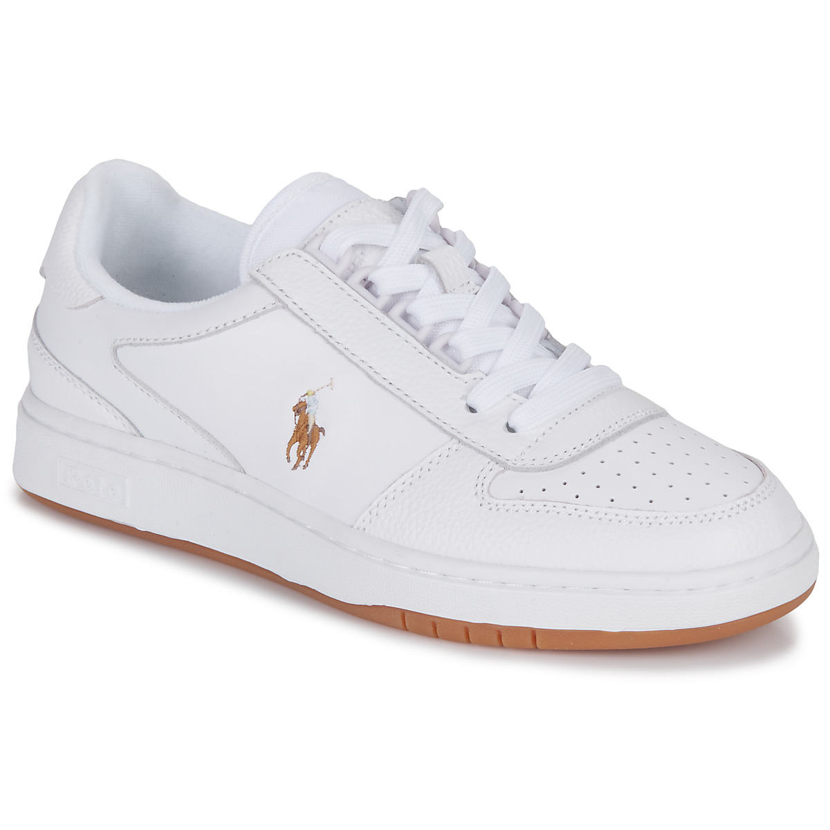 Scarpe Sneakers basse Polo Ralph Lauren POLO CRT PP-SNEAKERS-LOW TOP LACE Bianco