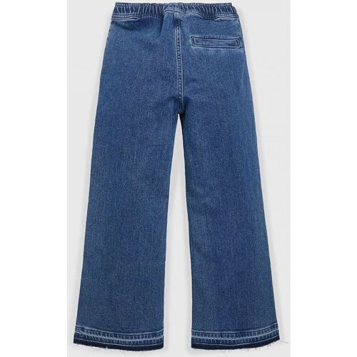Abbigliamento Bambina Jeans Tommy Hilfiger KG0KG06856 EWB WIDE-IA8 FLOPPYRIGID Blu