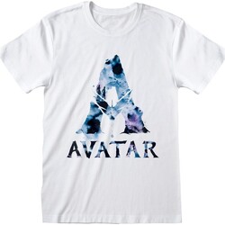 Abbigliamento T-shirts a maniche lunghe Avatar HE1255 Bianco