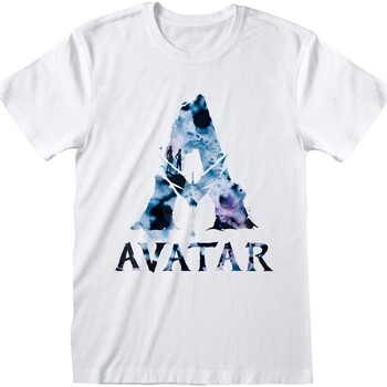 Abbigliamento T-shirts a maniche lunghe Avatar  Bianco