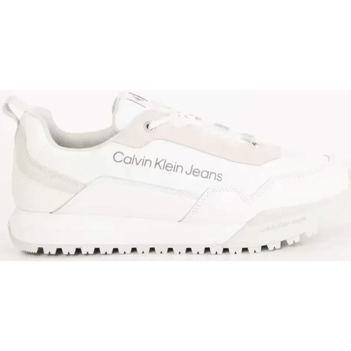 Scarpe Uomo Sneakers basse Calvin Klein Jeans Toothy runner Bianco