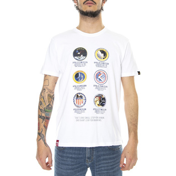 Abbigliamento Uomo T-shirt & Polo Alpha Apollo ission Bianco
