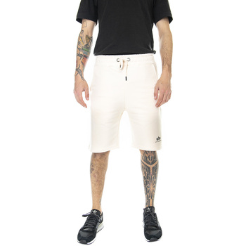 Abbigliamento Uomo Shorts / Bermuda Alpha Basic Small Logo Beige