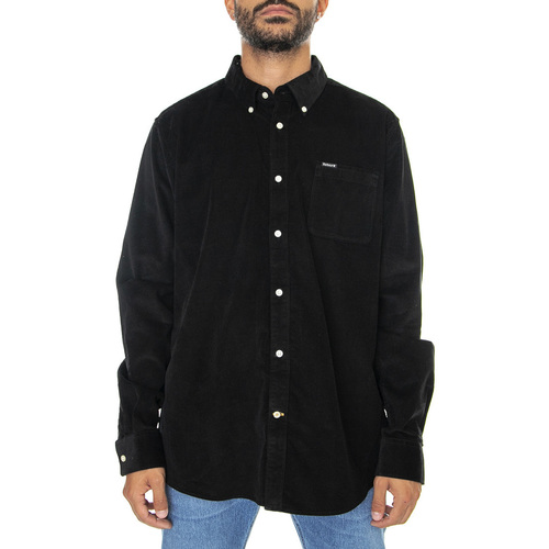 Abbigliamento Uomo Camicie maniche lunghe Barbour Ramsey Tailored Shirt Black Nero