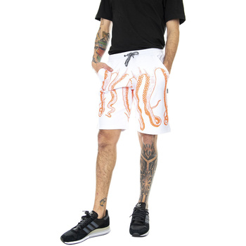 Abbigliamento Uomo Shorts / Bermuda Octopus Outline Bianco
