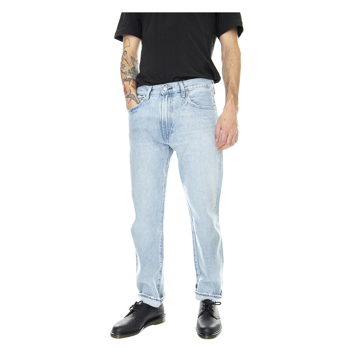 Abbigliamento Uomo Jeans Levi's 551Z Authntic Straight Beyond Contact Blu