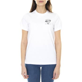 Abbigliamento Donna T-shirt & Polo Herschel Chinese Classic Logo Bianco