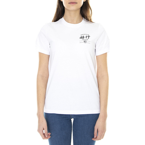 Abbigliamento Donna T-shirt & Polo Herschel Chinese Classic ogo Bianco