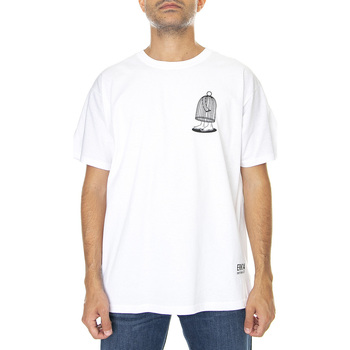 Abbigliamento Uomo T-shirt & Polo London Store Fly Key Erk14 erigraphy erie 01 Bianco