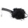 Scarpe Donna Sandali Jeffrey Campbell Luxuries Black Faux Suede+Fur Nero