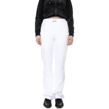 Abbigliamento Donna Pantaloni Juicy Couture Tina Track Vlr High-Waisted Bianco