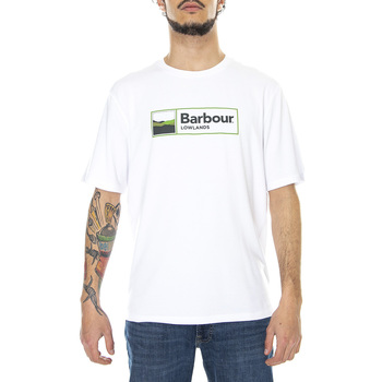 Abbigliamento Uomo T-shirt & Polo Barbour Lowland Bianco