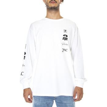 Abbigliamento Uomo T-shirt & Polo Primitive Voice L/ Tee White Bianco