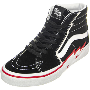 Scarpe Uomo Sneakers Vans UA SK8-Hi Bolt Black / Red Nero