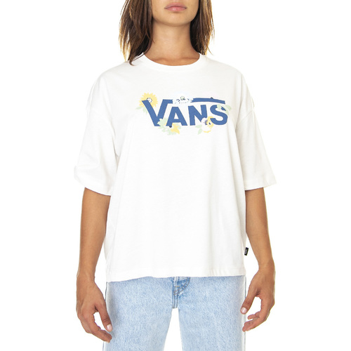 Abbigliamento Donna T-shirt & Polo Vans Boo Kay Bianco