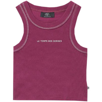 Abbigliamento Bambina Top / T-shirt senza maniche Le Temps des Cerises GMURGI0000000 Viola