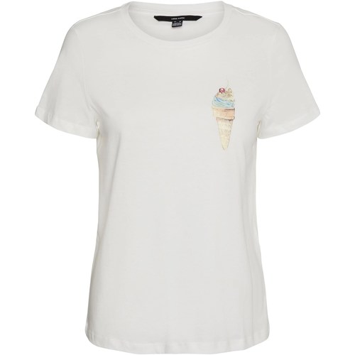 Abbigliamento Donna T-shirt maniche corte Vero Moda 10245236 Nero
