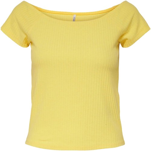 Abbigliamento Donna Top / T-shirt senza maniche Only 15227157 Giallo