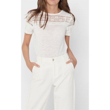 Abbigliamento Donna T-shirt maniche corte Only 15202090 Bianco