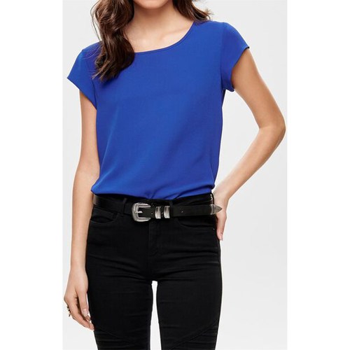 Abbigliamento Donna T-shirt maniche corte Only 15142784 Blu