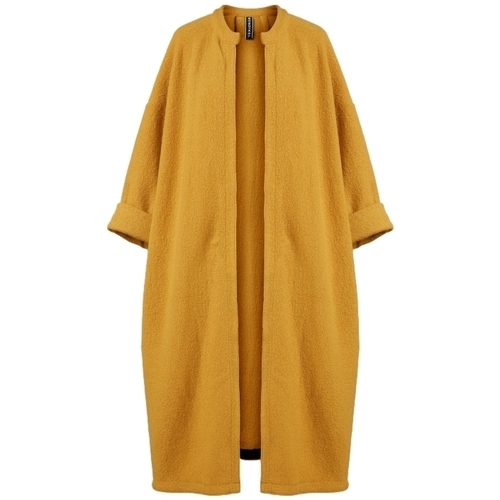 Abbigliamento Donna Cappotti Wendy Trendy Coat 110880 - Mustard Giallo