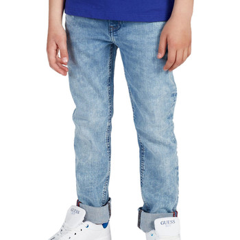 Abbigliamento Bambino Jeans slim Guess G-L2RA09D46T0 Blu