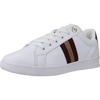 Scarpe Donna Sneakers Tommy Hilfiger SIGNATURE WEBBING COURT Bianco