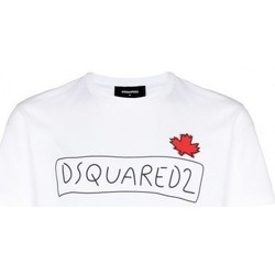 Abbigliamento Uomo T-shirt & Polo Dsquared T SHIRT  S71GD1130 Bianco