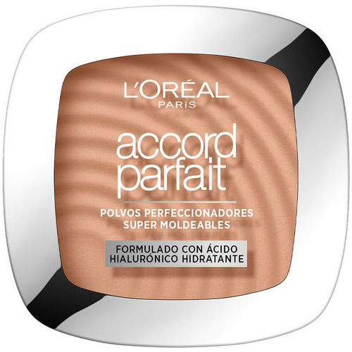 Bellezza Donna Fondotinta & primer L'oréal Accord Parfait Polvo Fundente Hyaluronic Acid 5.d 