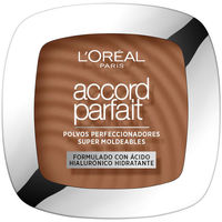 Bellezza Fondotinta & primer L'oréal Accord Parfait Polvo Fundente Hyaluronic Acid 8.5d 9 Gr 