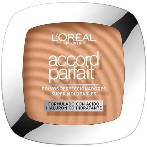 Bellezza Donna Fondotinta & primer L'oréal Accord Parfait Polvo Fundente Hyaluronic Acid 3.r 