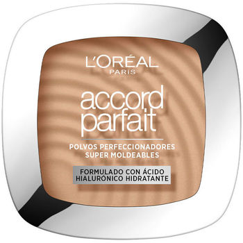 Bellezza Fondotinta & primer L'oréal Accord Parfait Polvo Fundente Hyaluronic Acid 3.d 9 Gr 