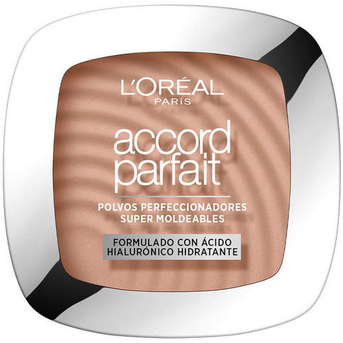 Bellezza Fondotinta & primer L'oréal Accord Parfait Polvo Fundente Hyaluronic Acid 4.n 