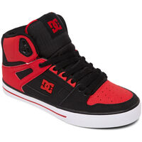 Scarpe Uomo Sneakers DC Shoes Pure high-top wc ADYS400043 FIERY RED /WHITE/BLACK (FWB) Rosso