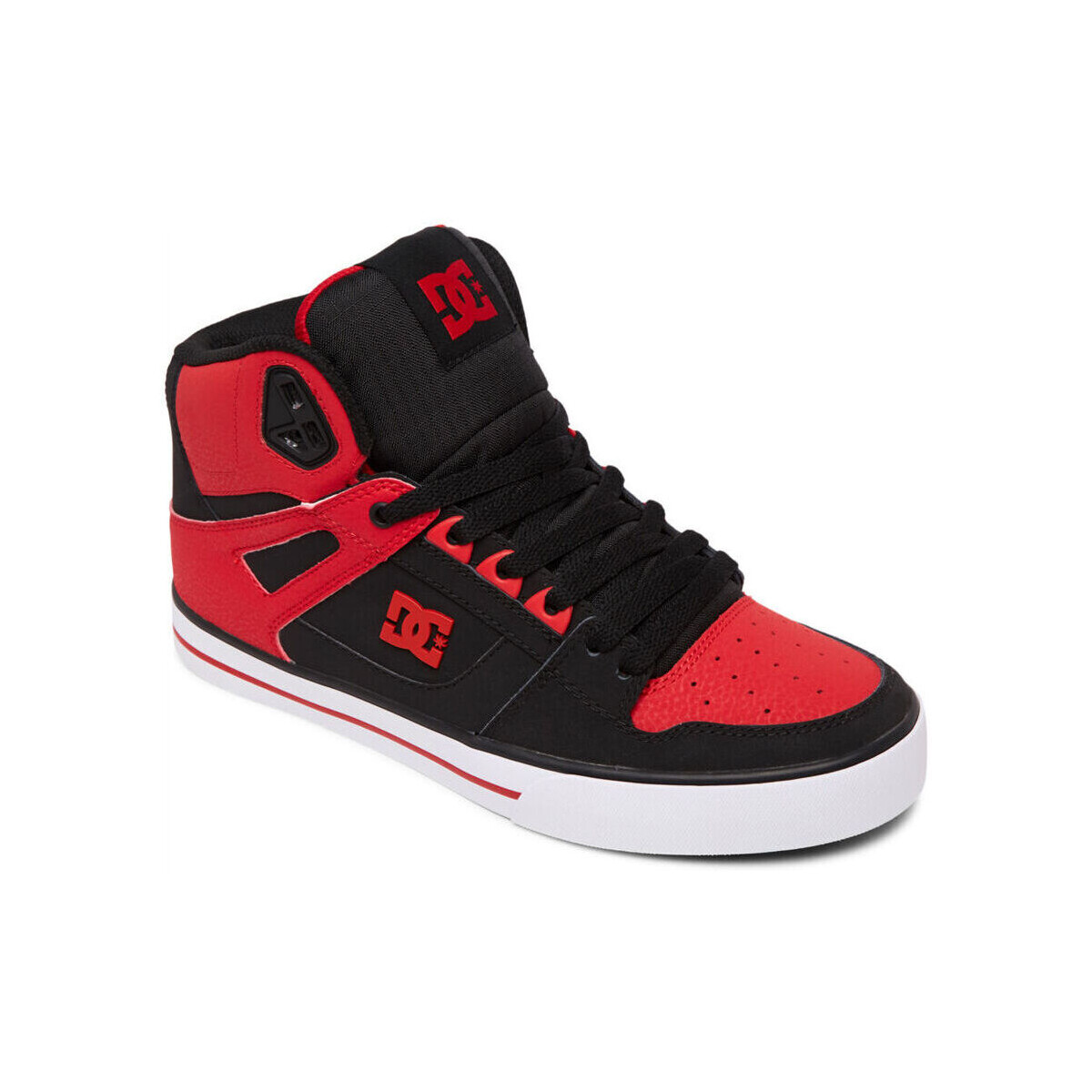 Scarpe Uomo Sneakers DC Shoes Pure high-top wc ADYS400043 FIERY RED /WHITE/BLACK (FWB) Rosso
