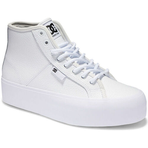 Scarpe Donna Sneakers DC Shoes Manual hi wnt ADJS300286 WHITE/WHITE (WW0) Bianco