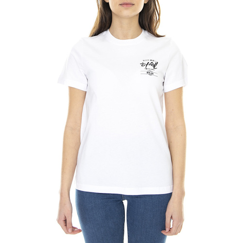 Abbigliamento Donna T-shirt & Polo Herschel Korean Classic Logo Bianco