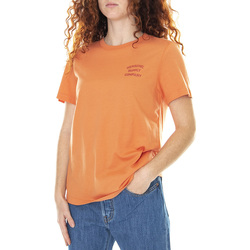 Abbigliamento Donna T-shirt & Polo Herschel Stack Logo Arancio