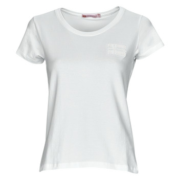 Abbigliamento Donna T-shirt maniche corte Geographical Norway JANUA Bianco