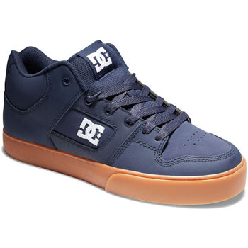 Scarpe Uomo Sneakers DC Shoes Pure mid ADYS400082 DC NAVY/GUM (DGU) Blu