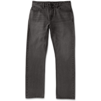 Abbigliamento Uomo Jeans Volcom Solver Denim Fade To Black Nero