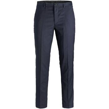 Abbigliamento Bambino Pantaloni Jack & Jones 12203547 JPRSOLA TROSER NEW-DARK NAVY Blu