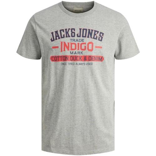 Abbigliamento Bambino T-shirt maniche corte Jack & Jones  Grigio