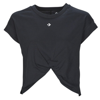 Abbigliamento Donna T-shirt maniche corte Converse STAR CHEVRON TWIST Nero