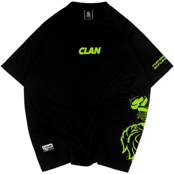 Abbigliamento Uomo T-shirt maniche corte Clan  Nero