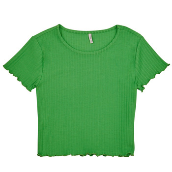 Abbigliamento Bambina T-shirt maniche corte Only KOGNELLA S/S O-NECK TOP NOOS JRS Verde