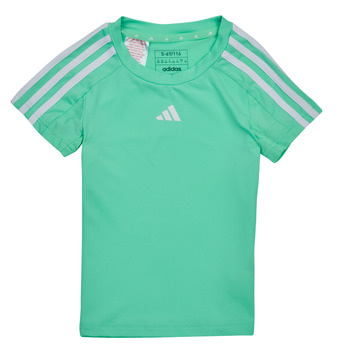 Abbigliamento Bambina T-shirt maniche corte adidas Performance TR-ES 3S T Verde