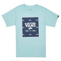 Abbigliamento Bambino T-shirt maniche corte Vans PRINT BOX KIDS Blu