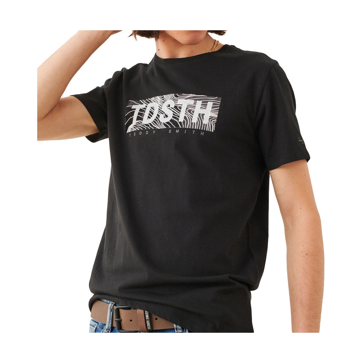 Abbigliamento Donna T-shirt & Polo Teddy Smith 11015725D Nero